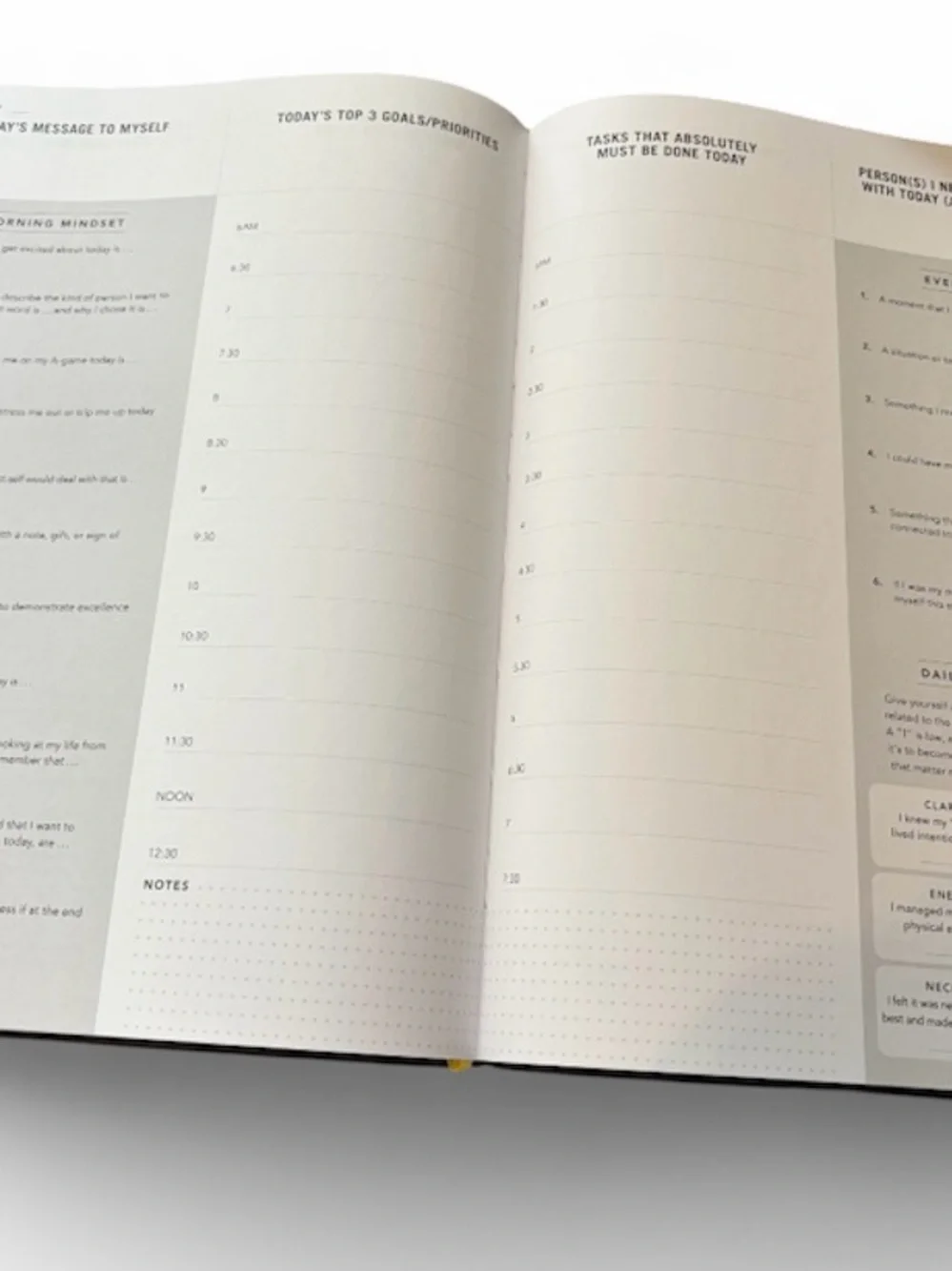 The High Performance Planner - Black
